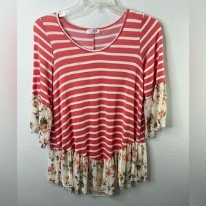 Frumos 3/4 Sleeve Blouse Size Medium NWOT